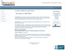 Tablet Screenshot of 1itsource.com